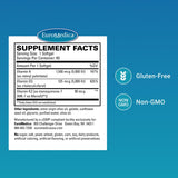 EuroMedica A•D•K2 Cardio Health: etiqueta con información de vitaminas A, D3 y K2 para referencia.