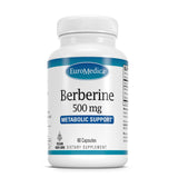 EuroMedica Berberina 500 mg en envase, aproximado para uso diario