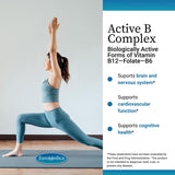 EuroMedica Bio-B Caps cápsulas detalle, beneficios posibles para metabolismo.