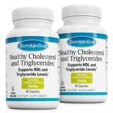 EuroMedica botella de cápsulas para colesterol saludable