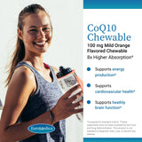 Etiqueta de ingredientes de EuroMedica CoQ10 100 mg con información clara.
