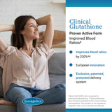 EuroMedica Glutatión Clínico Uso diario para apoyar la salud celular de forma suave