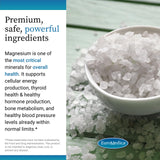 Toma diaria de EuroMedica Magnesium + P-5-P para huesos y corazón