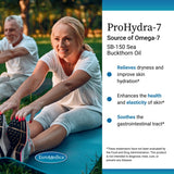 Etiqueta de EuroMedica ProHydra-7 muestra ingredientes clave para la piel