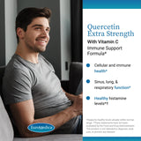 EuroMedica Quercetin Plus Vitamina C: cápsulas fáciles de tragar para uso diario