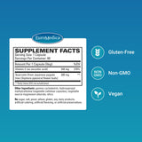 EuroMedica Quercetin Plus Vitamina C: etiqueta legible con ingredientes clave