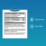 EuroMedica vitamina D3 tableta sabor frambuesa para sistema inmune posible.