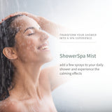 European Spa Source hojas de eucalipto en primer plano evocando relajación