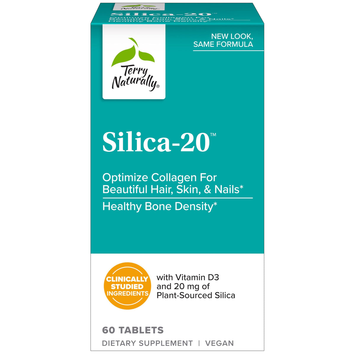 EUROPHARMA Bone-Silica: botella para apoyar densidad ósea saludable.
