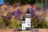 Fragancia de lavanda eucalipto en frasco de EuroSpa Aromatics para uso diario.