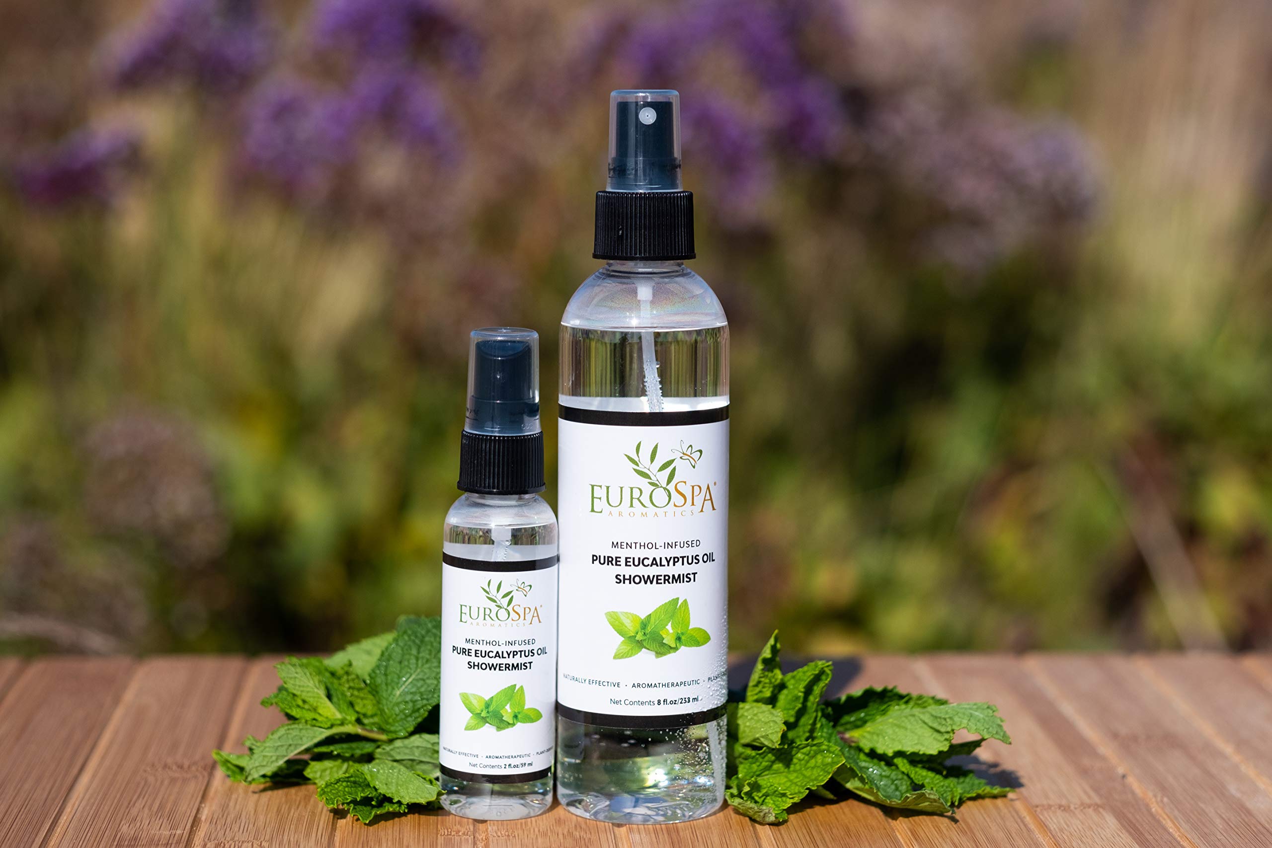 EuroSpa Aromatics nebulización de eucalipto con mentol para ducha revitalizante