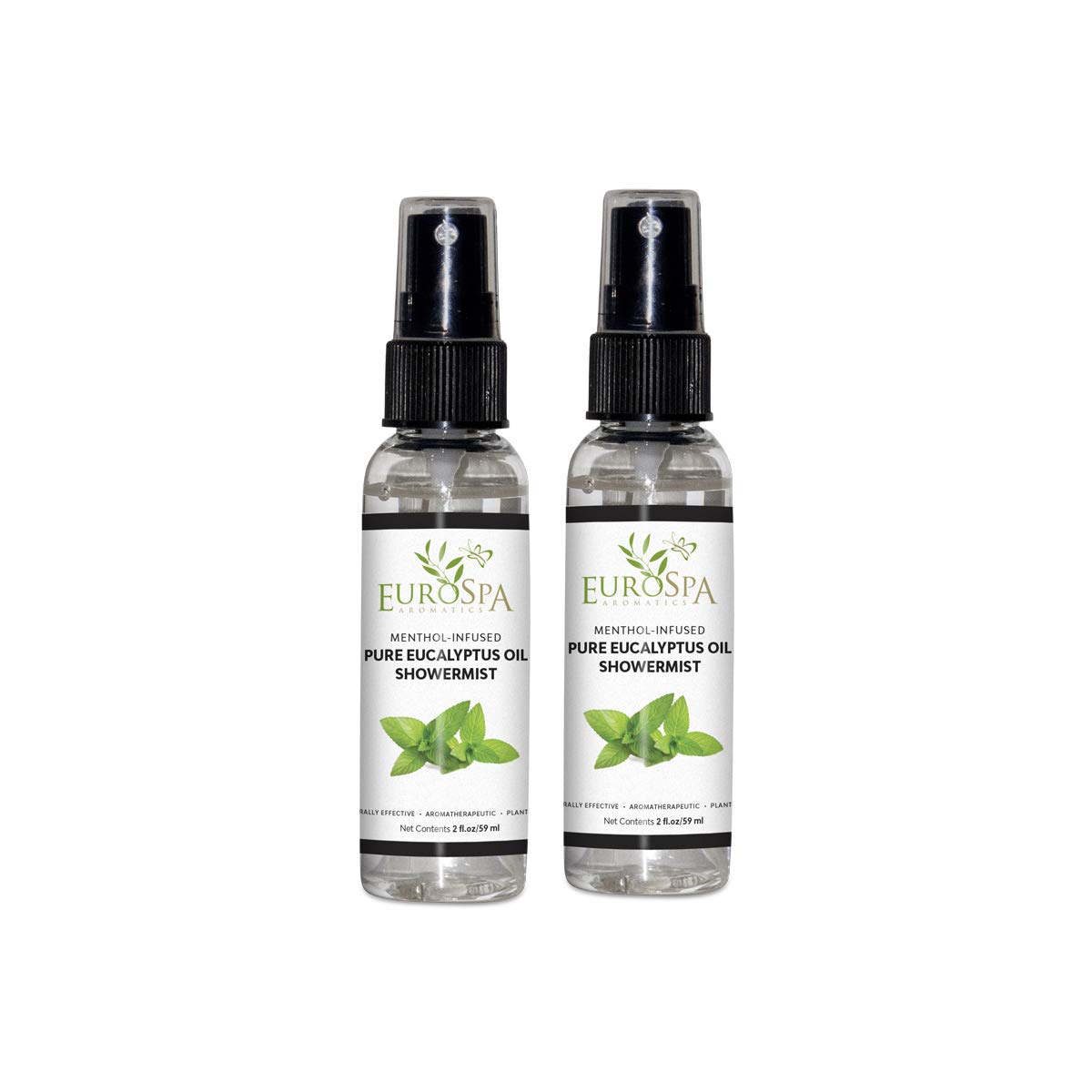 EuroSpa Aromatics mist de ducha con eucalipto y mentol para spa en casa