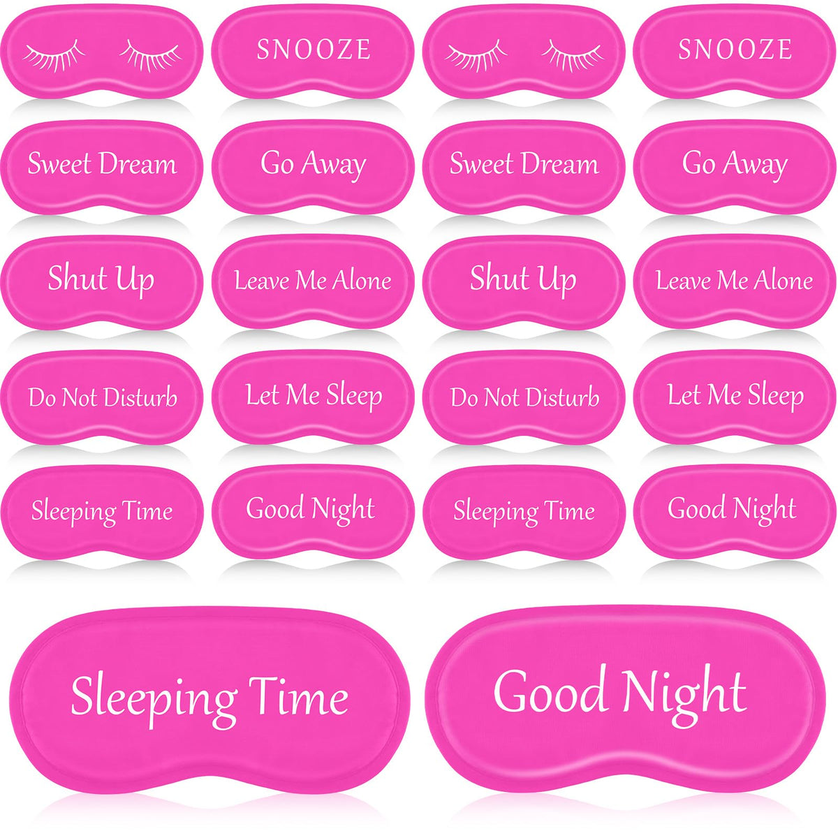 Eurzom cubre-ojos-dormir-seda-rosa-intenso: descanso cómodo y suave.