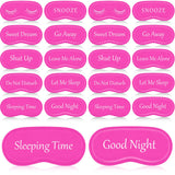 Eurzom cubre-ojos-dormir-seda-rosa-intenso: descanso cómodo y suave.
