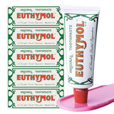 Pasta dental EUTHYMOL Original, tubo frontal para uso diario y limpieza suave.