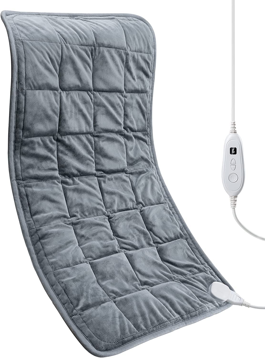 Almohadilla Evajoy de 17x33 pulgadas para espalda y hombros con cobertura completa.