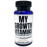 Evan Alexander Vitaminas de crecimiento, botella de cápsulas para cabello