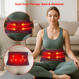 EVATEALE cinturon terapia luz roja abdomen, apoyo a zona abdominal durante recuperación.
