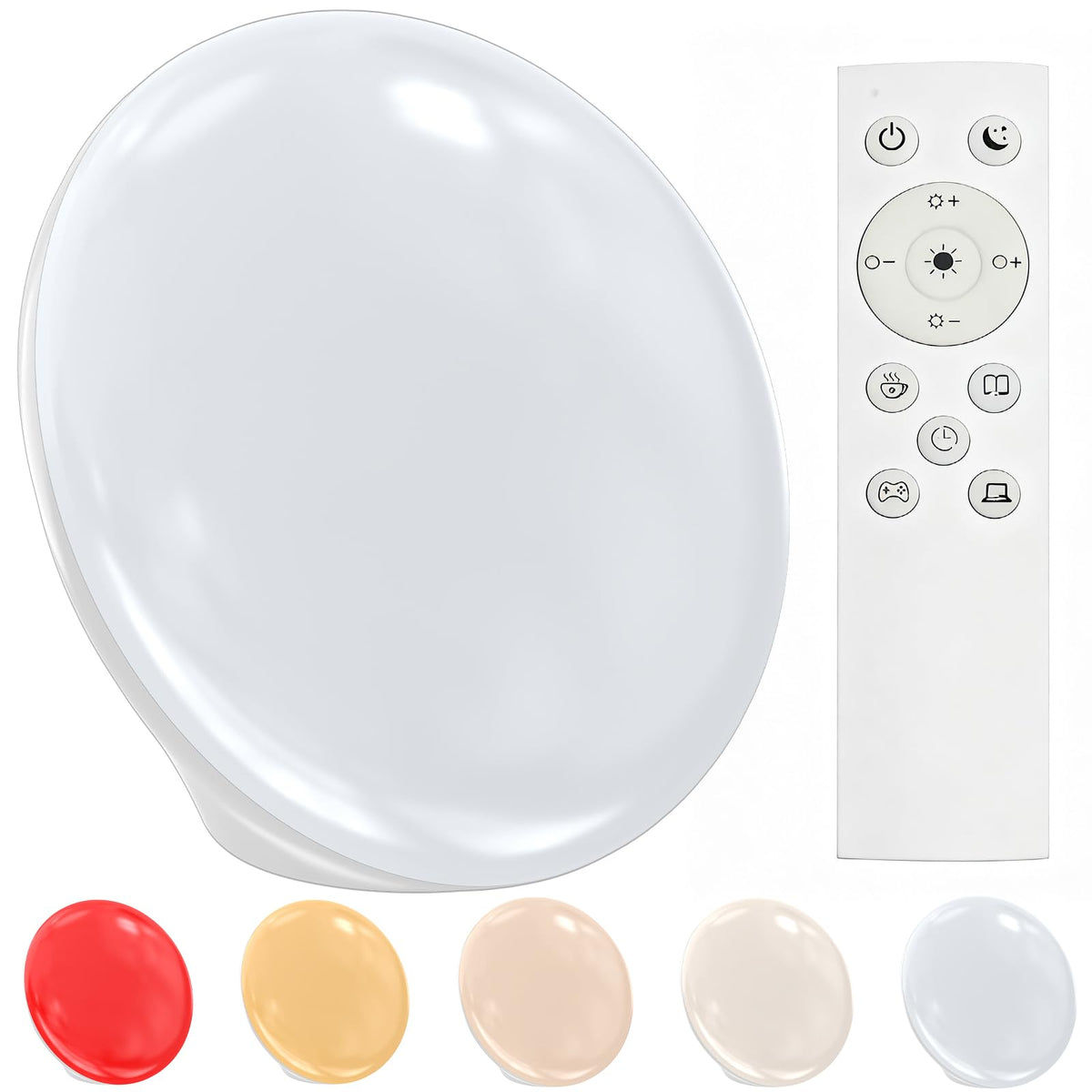 EVATEALE, luz roja 670nm en dormitorio para relajación nocturna