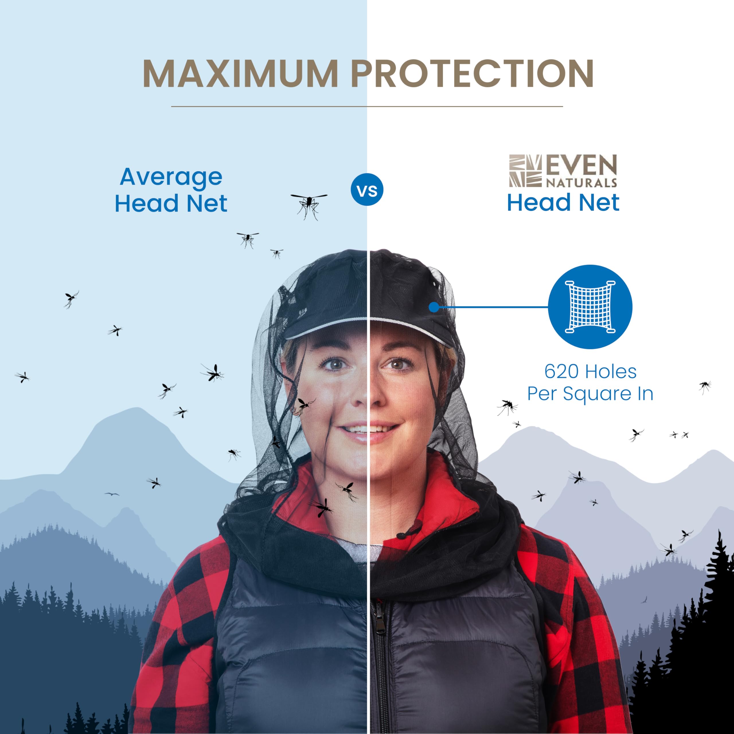 EVEN NATURALS: paquete de dos unidades, ligero y compacto para viajar.