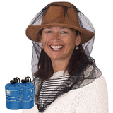 EVEN NATURALS: red para cabeza contra mosquitos, cobertura ultra grande para protegerse al aire libre.