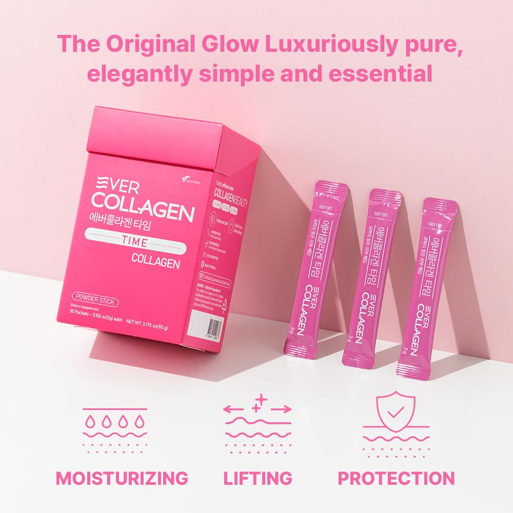 Ever Collagen Time NEWTREE diseño compacto ideal para bolsillos y bolsos.