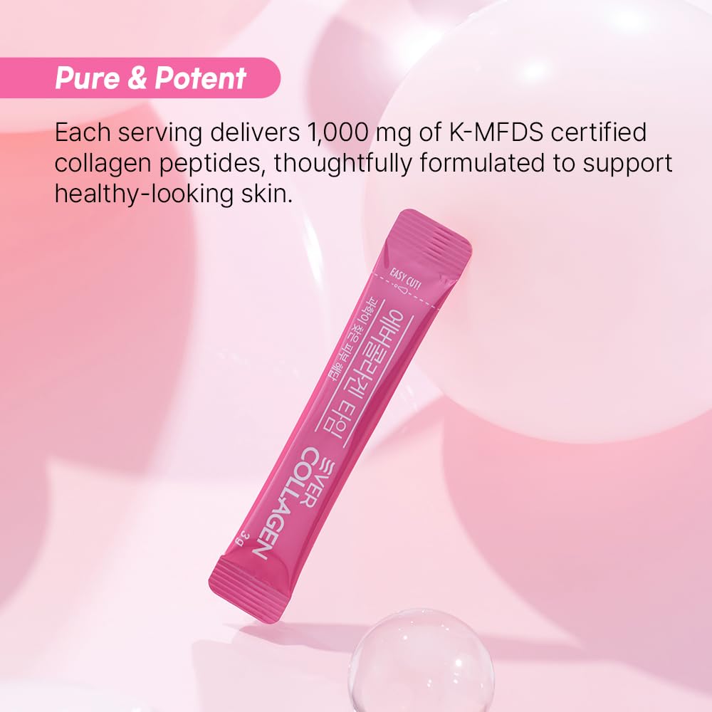 Ever Collagen Time NEWTREE sabor manzana consumo rápido sin agua.
