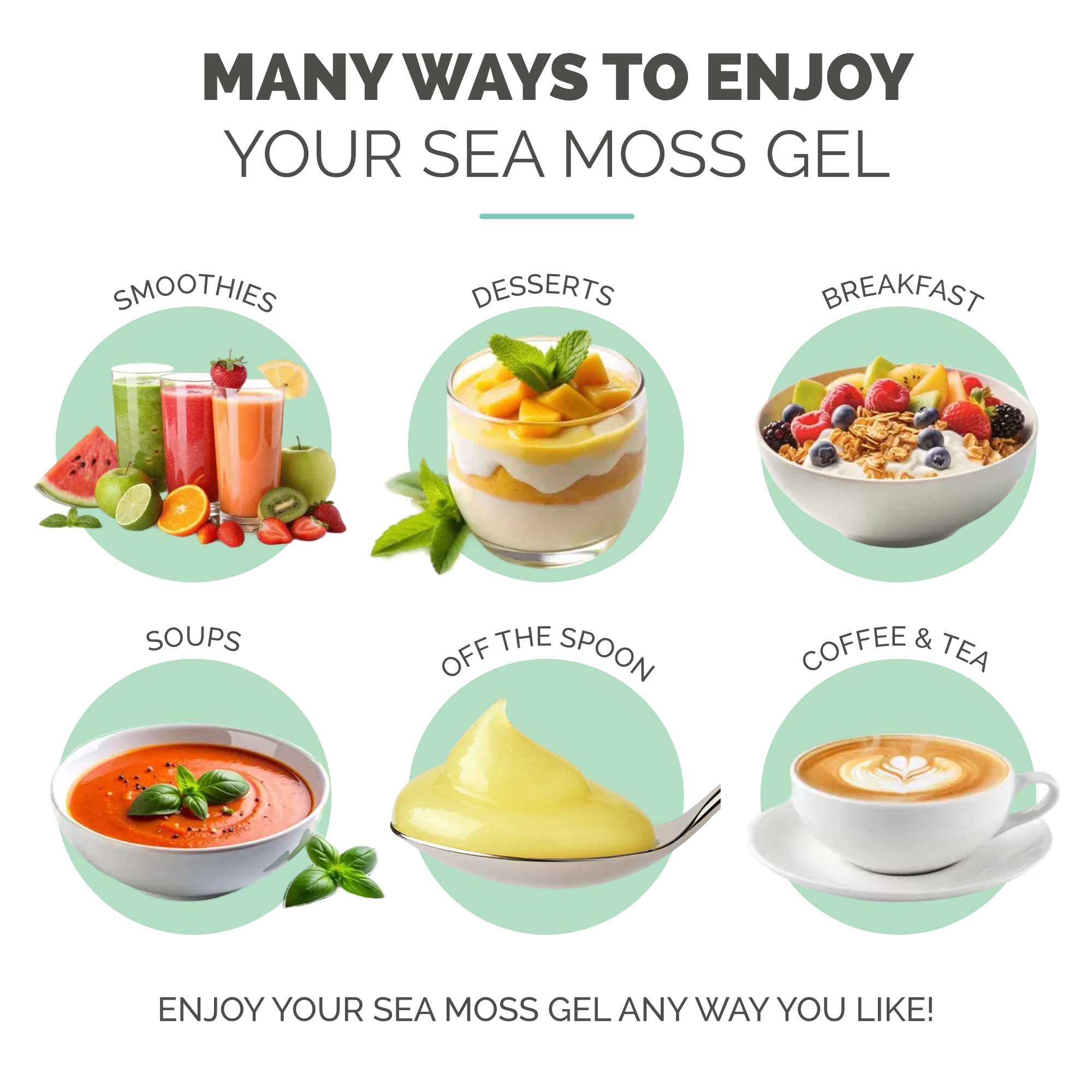EverSmith Organics gel irlandés salvaje para usos en cocina