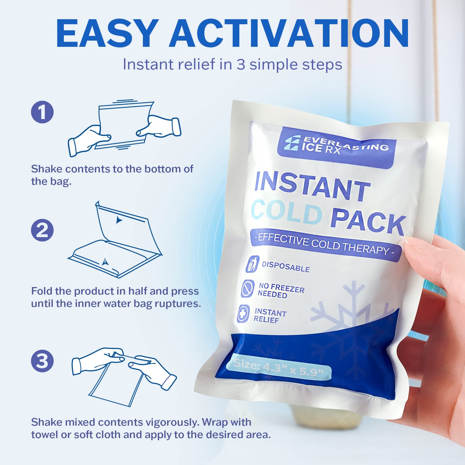 Everlasting Ice RX aliado deportivo para reducir hinchazón tras entrenamientos