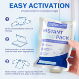 Everlasting Ice RX paquete frío instantáneo para deporte, reducción de inflamación temporal
