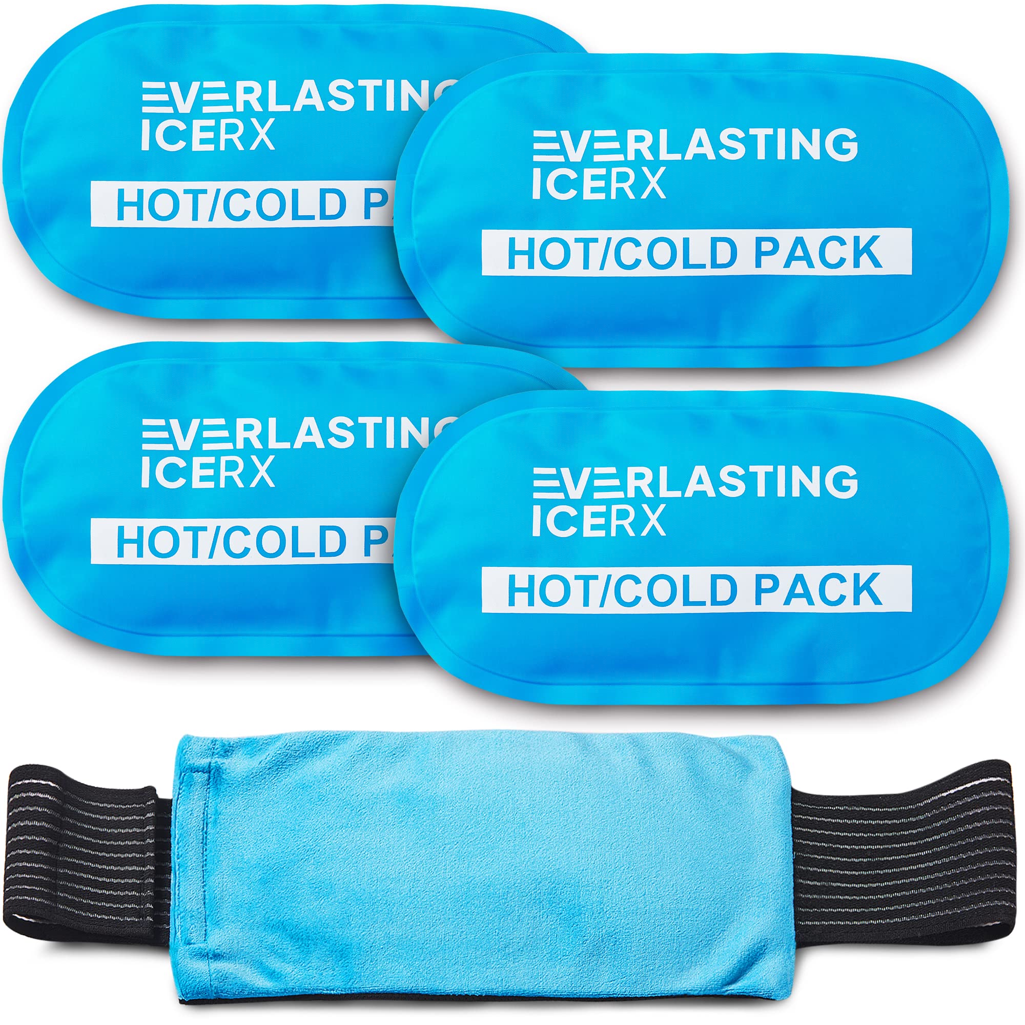 Everlasting Ice RX: paquetes de gel frío reutilizables para uso versátil.