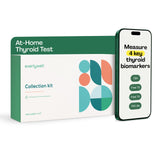Kit Everlywell de colección tiroidea en casa para uso cómodo.