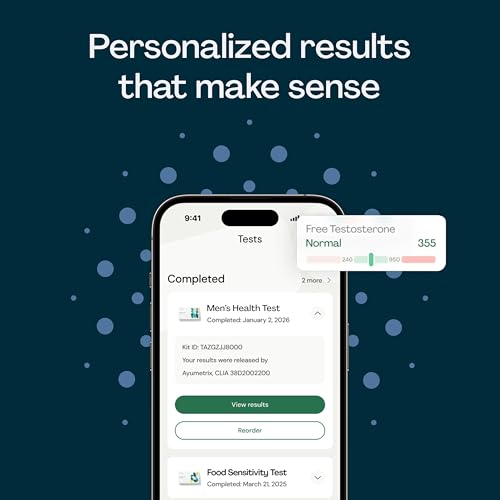 Everlywell Prueba de Salud Masculina: resultados digitales fáciles de interpretar