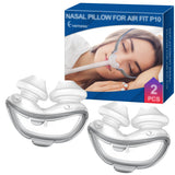 Everness almohadillas nasales Airfit P10 dos-pack: ajuste cómodo para toda la noche.
