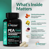 EVERYDAY NUTRITION cápsulas en mesa diaria para rutina de bienestar.