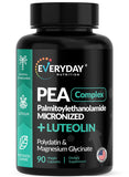EVERYDAY NUTRITION cápsulas de PEA con luteolina para uso diario.