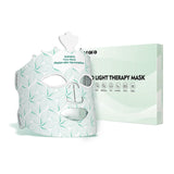EVFOFO mascarilla de luz 7 colores en silicona, tratamiento facial cómodo en casa.