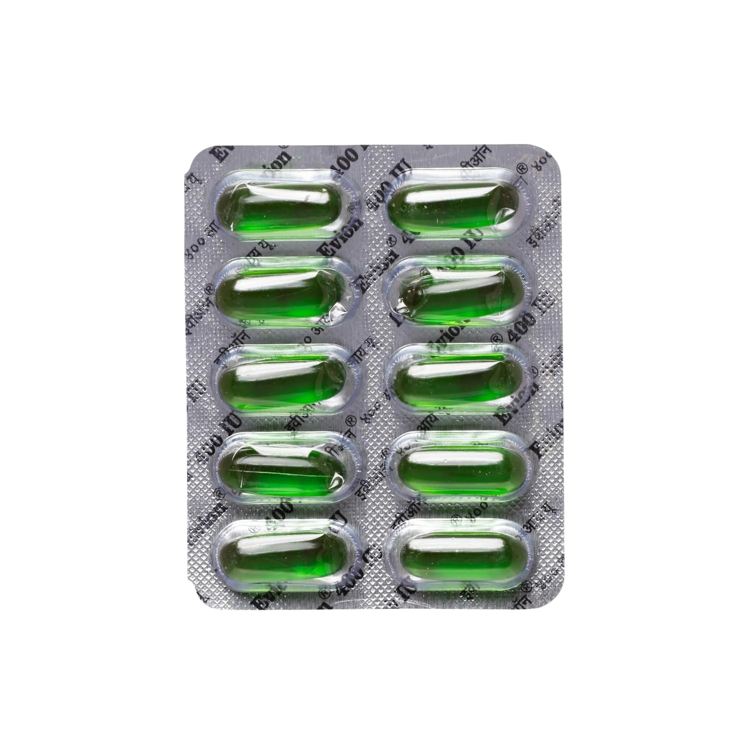 Evion 50 cápsulas de vitamina E para piel radiante y saludable.