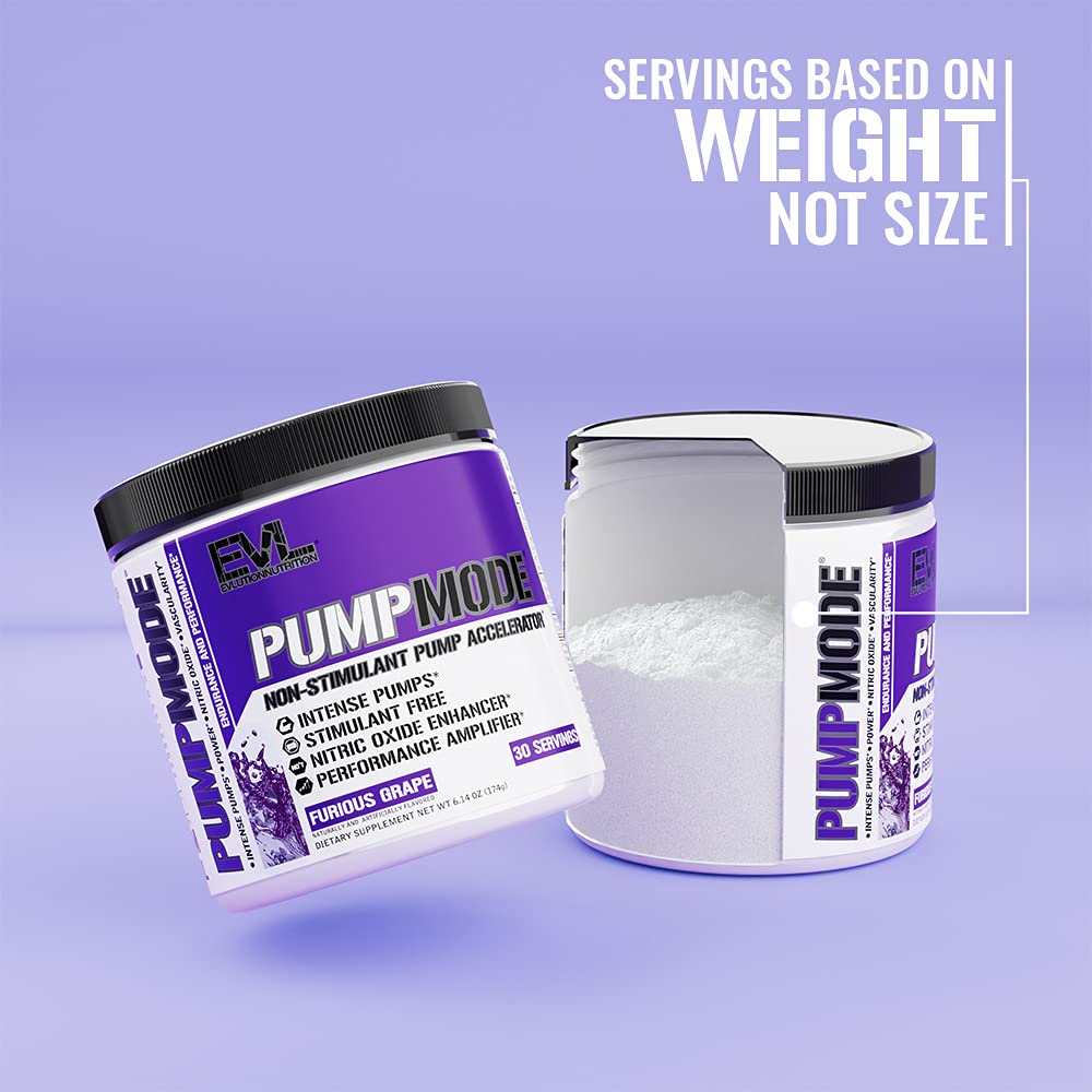 EVL PumpMode en entorno de gimnasio para entrenamiento sin estimulantes.