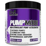 EVL PumpMode, lata de óxido nítrico para mayor vascularidad durante el entrenamiento.