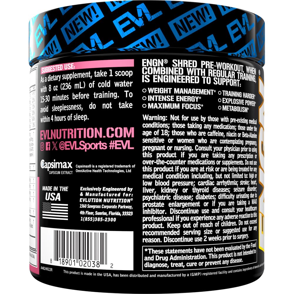 Bebida preparada EVL, sabor limon-rosado para entrenamiento enfocado y vigor