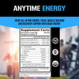 EVL BCAAs Beta Alanina ingrediente clave para mayor resistencia