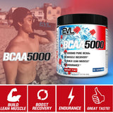 EVLUTION BCAAs Rocket Pop: ingredientes de calidad visibles para hidratación