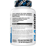 Evlution CLA 1000mg, ingredientes de cartamo, opción de fuente de grasa saludable.