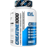 EVLUTION Creatina Monohidrato después del entrenamiento, ayuda a recuperación muscular
