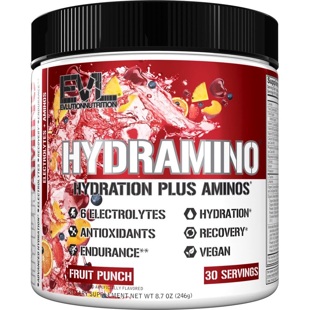 Evlution Hydramino: botella de hidratación para mantener electrolitos durante el entrenamiento.
