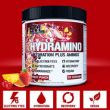 Evlution Hydramino: envase compacto para llevar a entrenamientos y viajes.