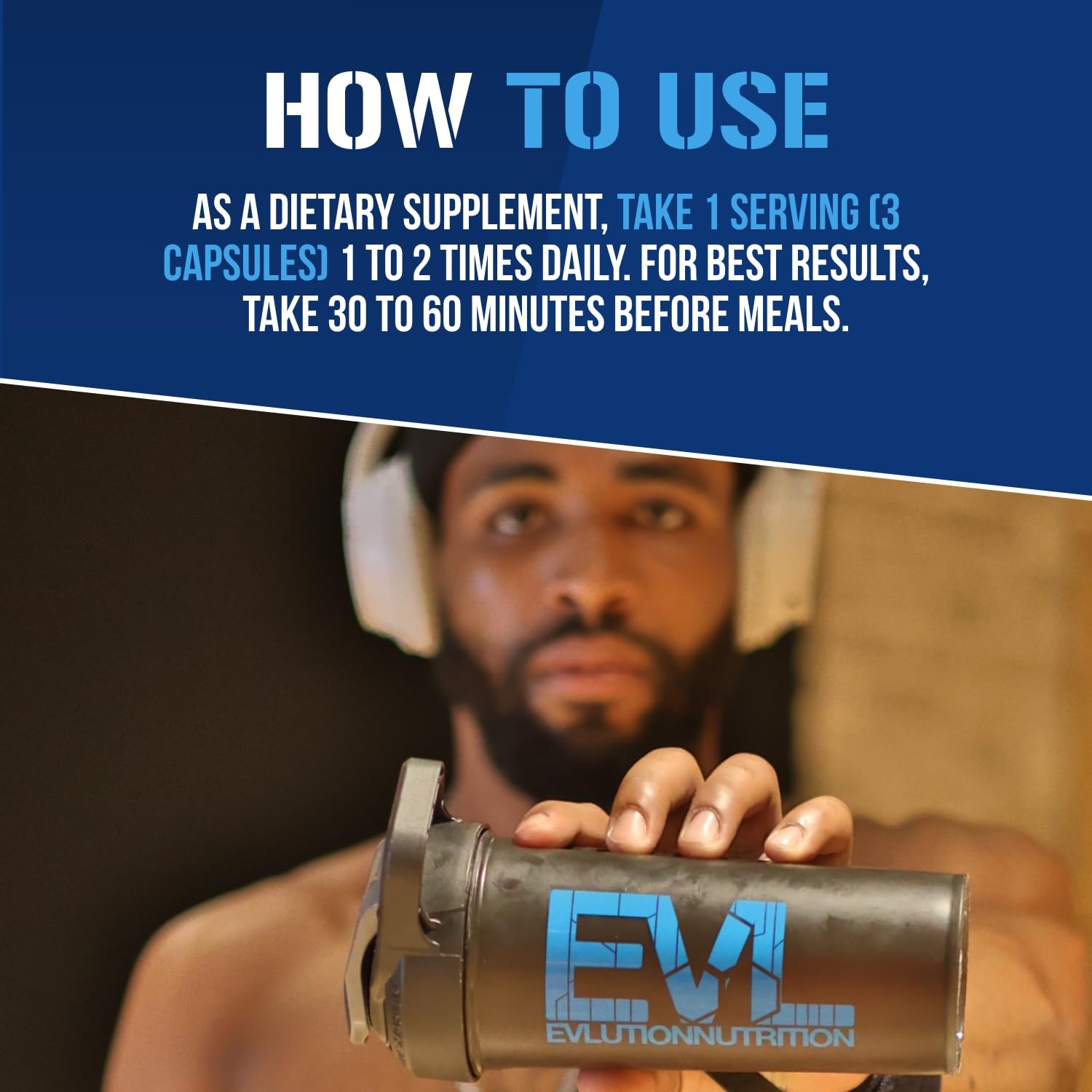 EVL LeanMode Probiotic, ingredientes clave: Lactobacillus y té verde.