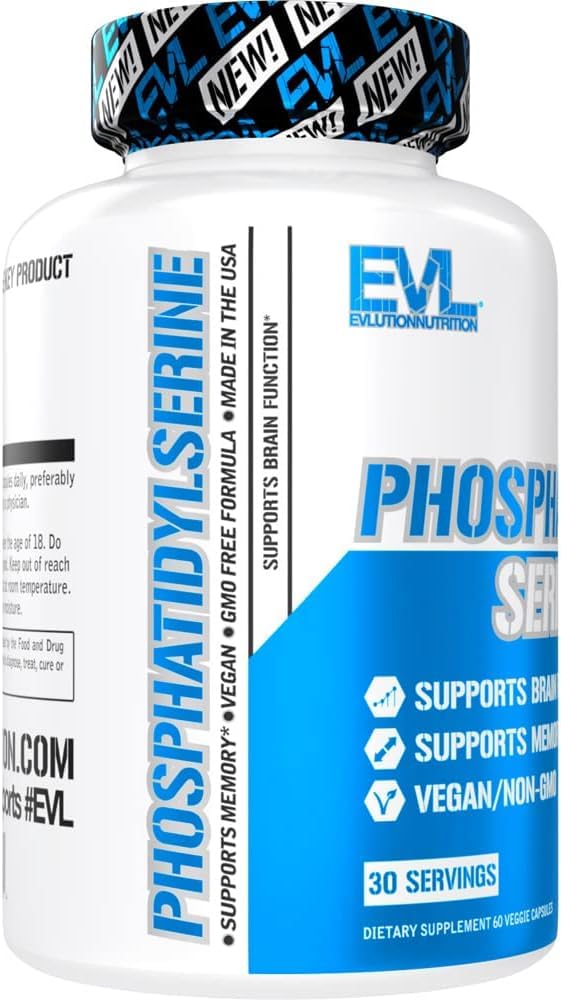 EVLUTION PhosphatidylSerine: toma diaria para enfoque durante tareas.