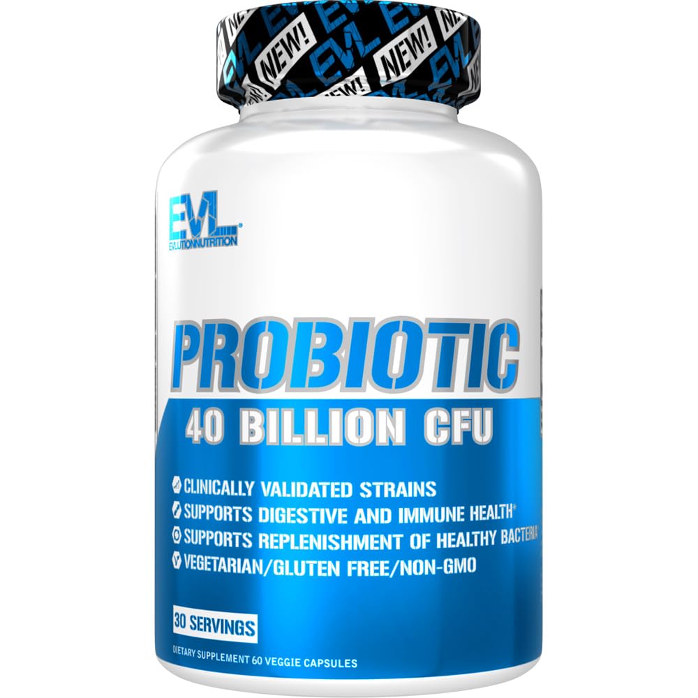 EVLution Probiotico Multi: cápsulas digestivas para equilibrio intestinal diario.
